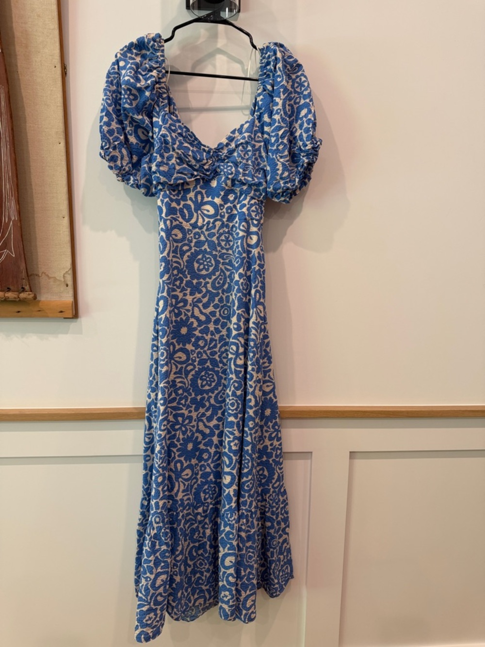 English Factory Open Back Tie Maxi Dress
